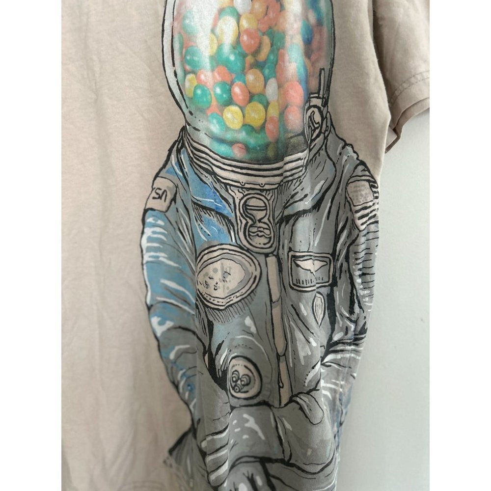 DBH Tee T-Shirt with astronaut bubble gum hat cotton Size XLarge - Picture 6 of 10